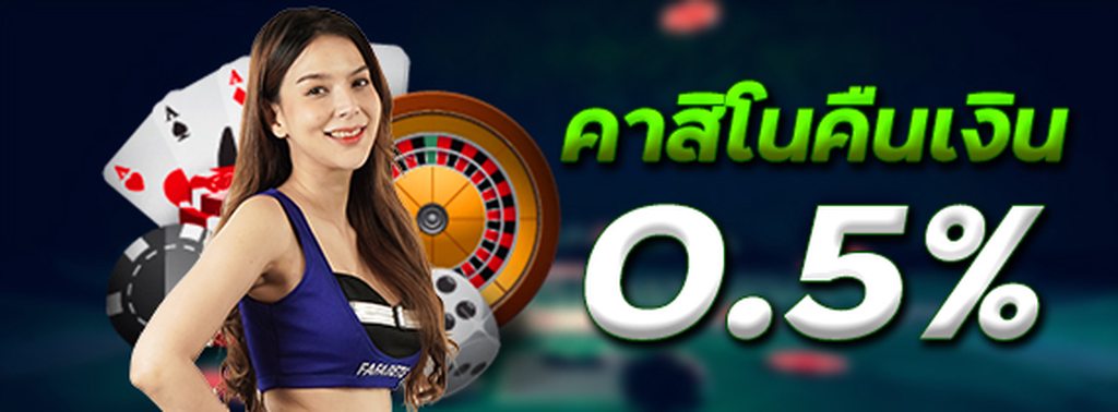 คืนยอดเล่น 0.5% ทุกวัน